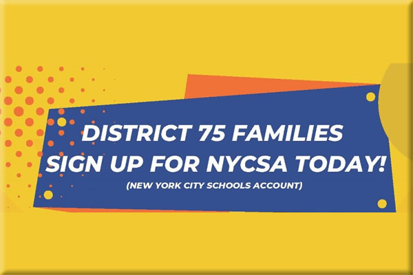 District 75 Sign Up